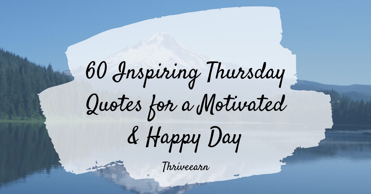 Thursday Quotes