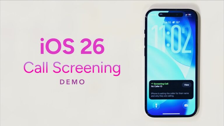 iOS Call Screening on
